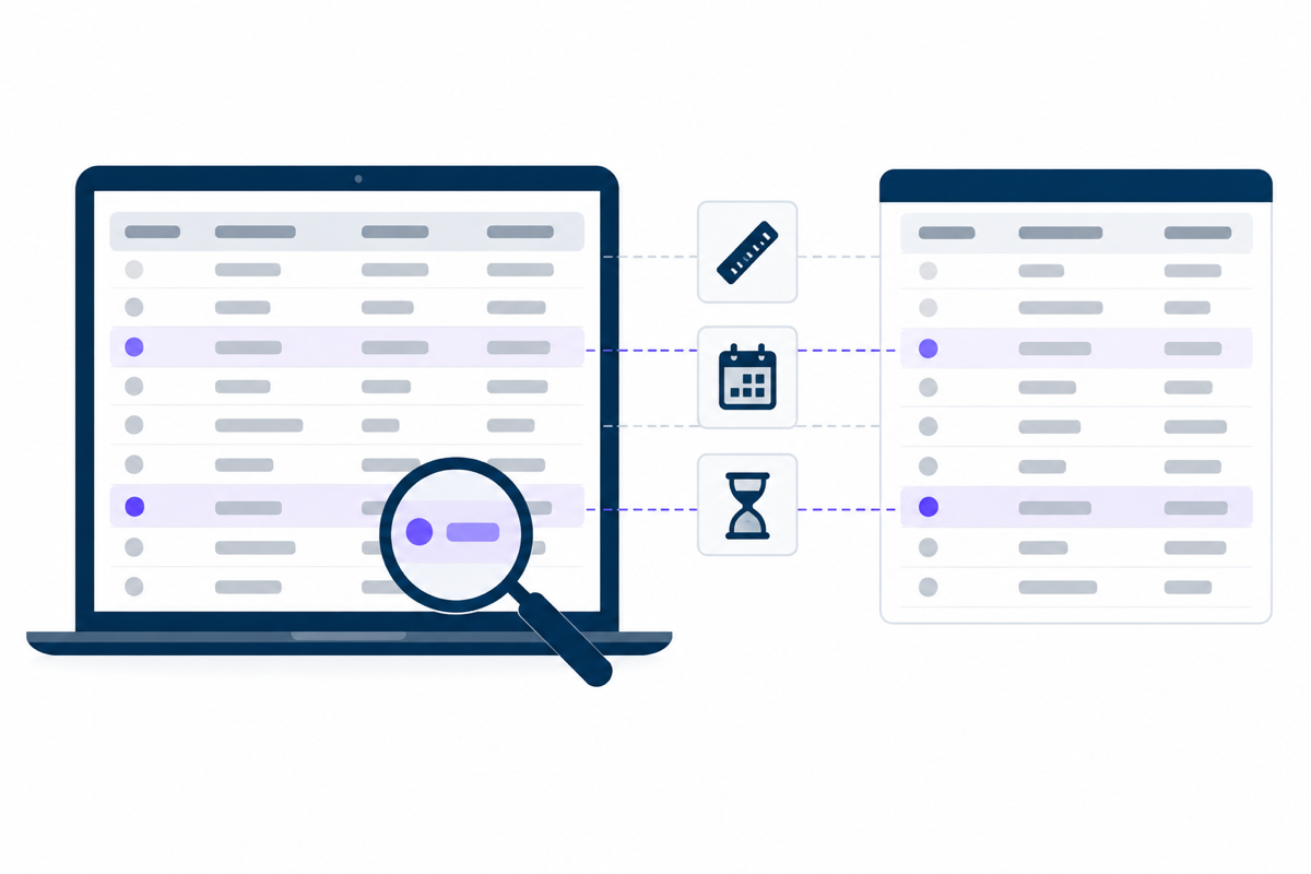 Why the numbers in your ad reports and the API do not match: check definition, date and delay separately
